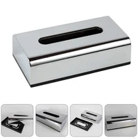 Household Napkin Dispenser Rectangular Paper Box Tissues Organizing Box Tissue Box Holder Desktop Paper Towel Box 1