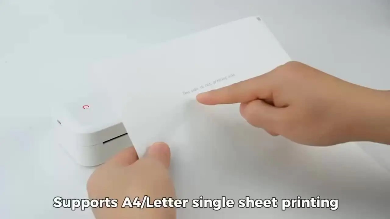 Phomemo A4 Thermisch Papier - Direct Thermisch Printpapier - A4 Formaat 210 297 Mm Geen Inkt Of Toner Nodig Hoge Printkwaliteit Geschikt Voor Thermische Printers Documenten Set Van 200 Vellen