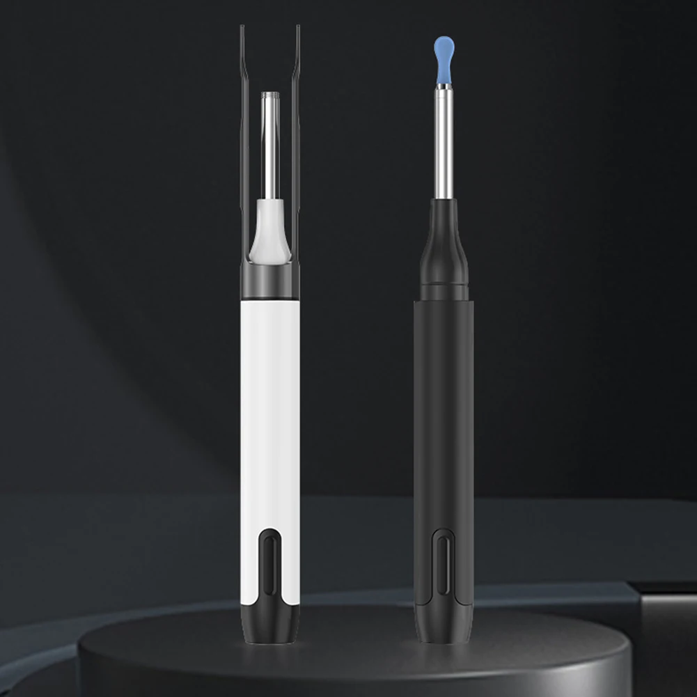 Wireless Ear Wax Cleaner With Camera Smart Visual Ear Picking Stick Built In Ear Hook/Ear Spatula/Ear Spoon Ear Wax Remvoal Tool 2