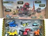 With Original Box Dinotrux Dinosaur Truck Removable Dinosaur Toy Car Mini Models Children's Gifts Dinosaur Models 4