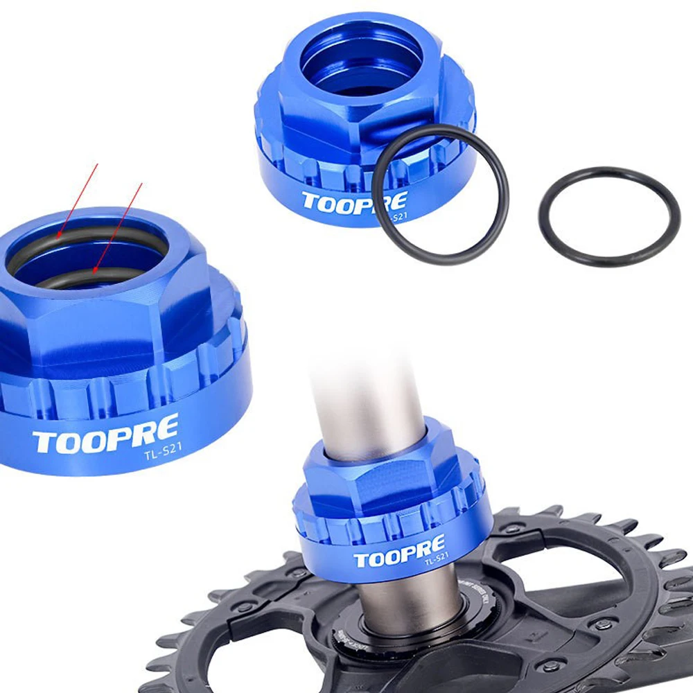 12-speed direct mounting disc removal tool SLX M7100 XT M8100 XTR M9100 crankset mounting sleeve disassembly wrench