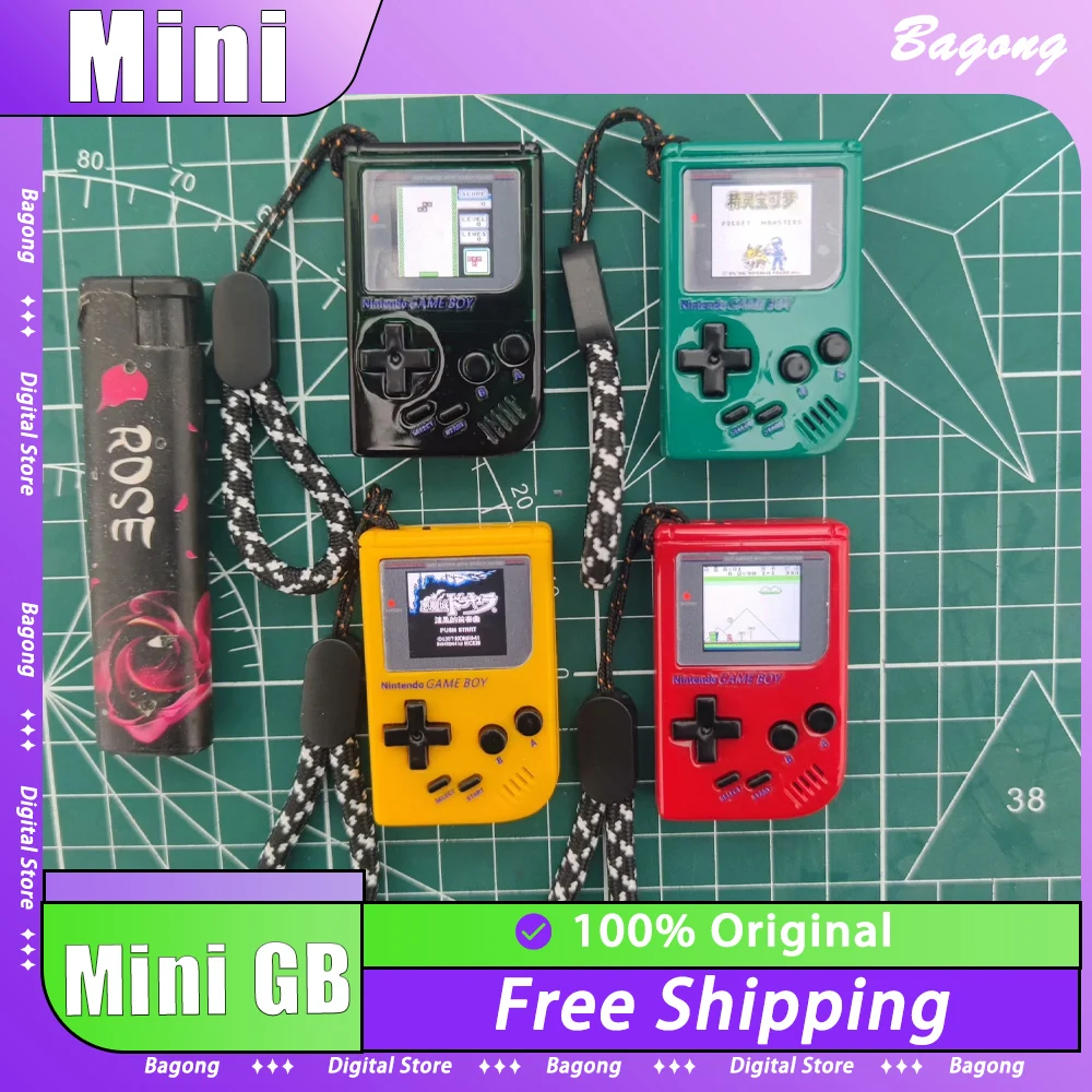 

Mini GB Handheld Game Console With 160*144 Screen Resolution Mini Game Console Portable With Tf Card 100+Game Boy Birthday Gift