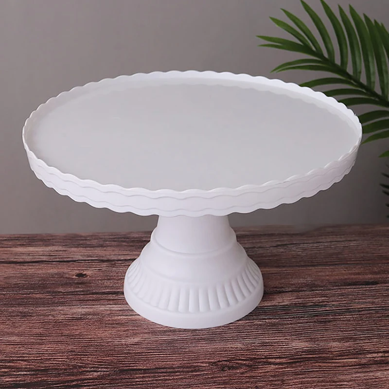 Durable Cake Display Stand Dessert Storage Holder Dessert Tray Wedding Party 1pc cake stand