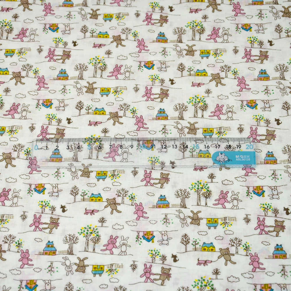 Booksew Cotton Fabric Flowers Sewing Quilting Flowers Textile Fabric Meter Diy For Baby Patchwork African Fabric Tissu Tecido
