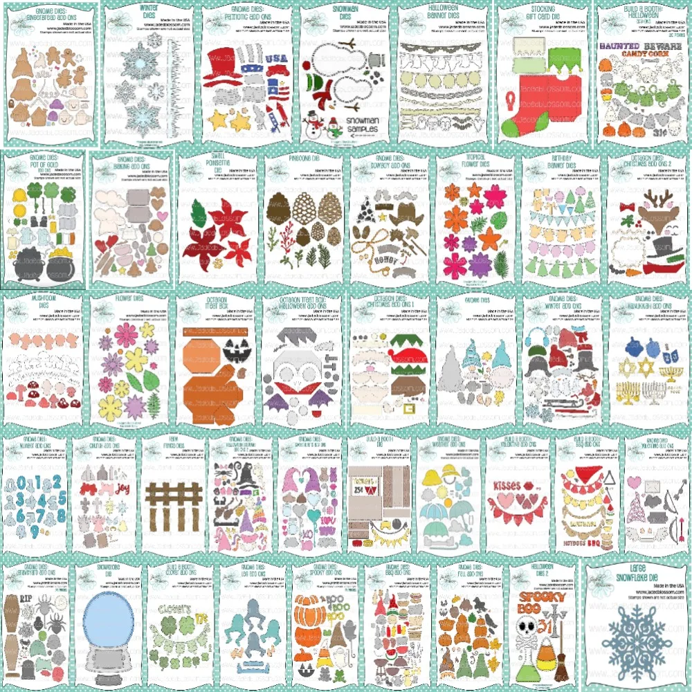 Big Sale Christmas Metal Cutting Spiders and ghosts Frame dies New Templates DIY Scrapbooking Paper Making Crafts Cuts