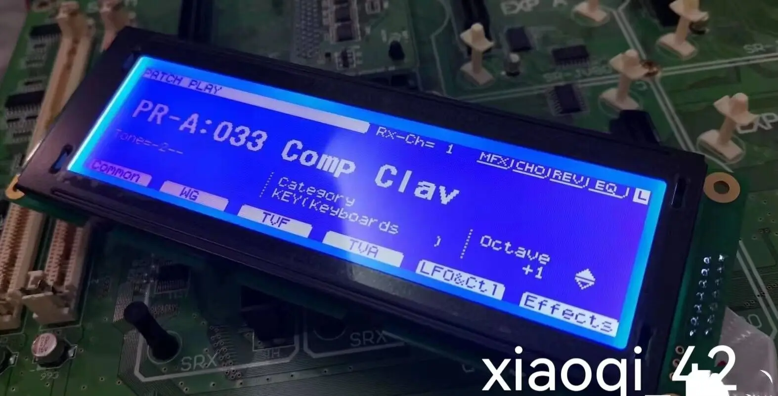 【動作確認済 希少品 名機】Roland ローランドXV-2020 AC電源付き 動作確認済 希少品 名機】Roland ローランドXV-2020 AC電源付き