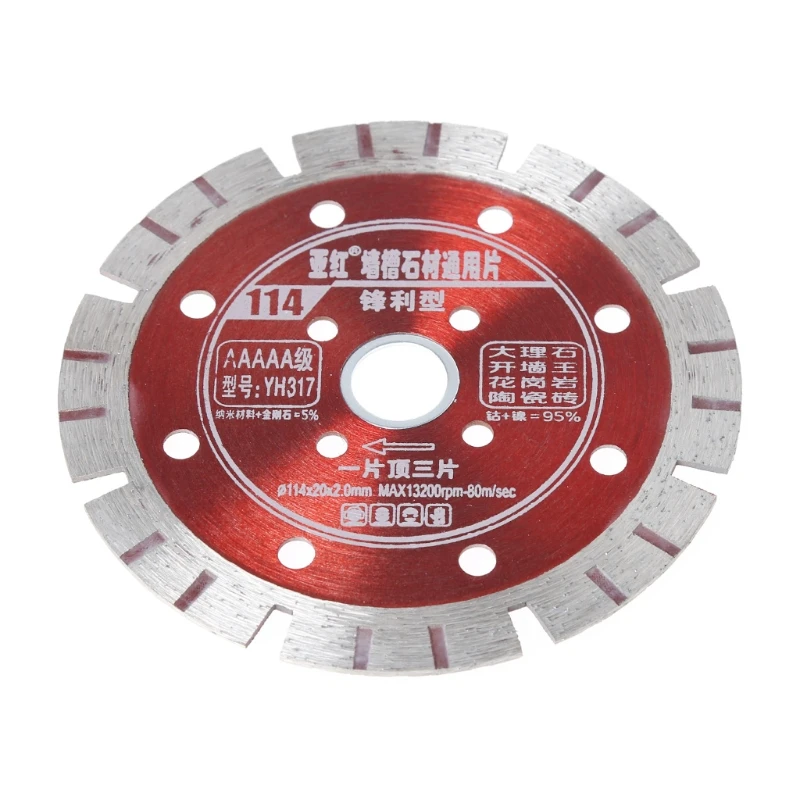 Professional Circular Diamond Saw Diamond Cutting Wheel 3000m/s