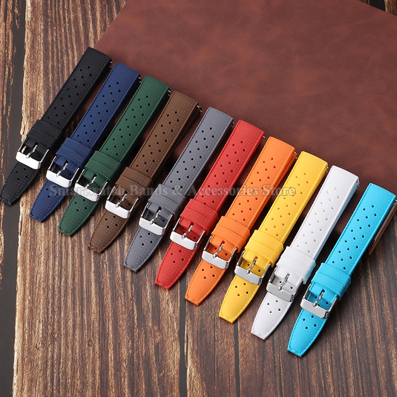 Premium Tropic Silicone Diving Rubber Wristband with Quick Release Bracelet