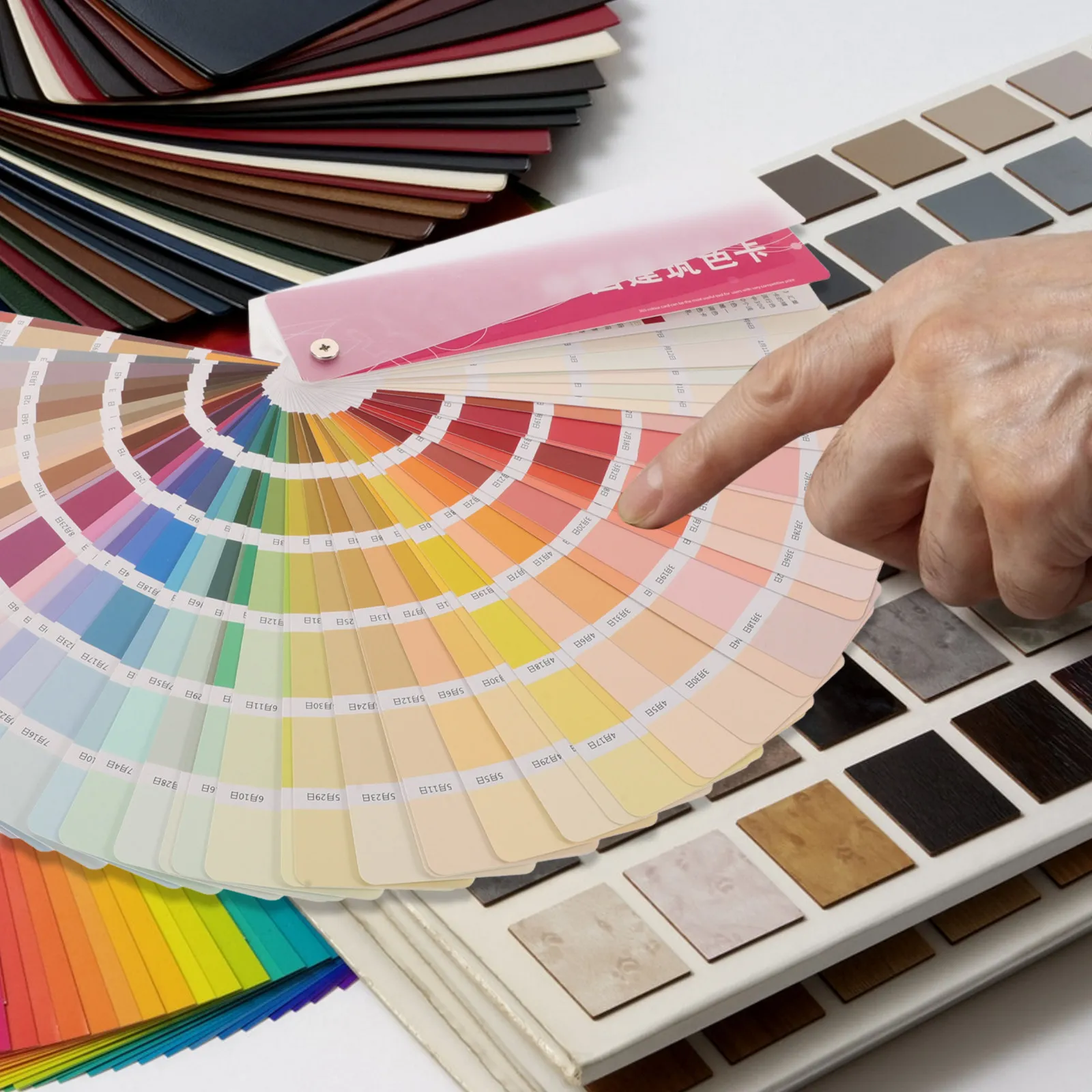 페인트 색상 카드 샘플 카드 페인팅 용품용 다색 시트 홈 리노베이션 페인트 색상 샘플 카드 대량