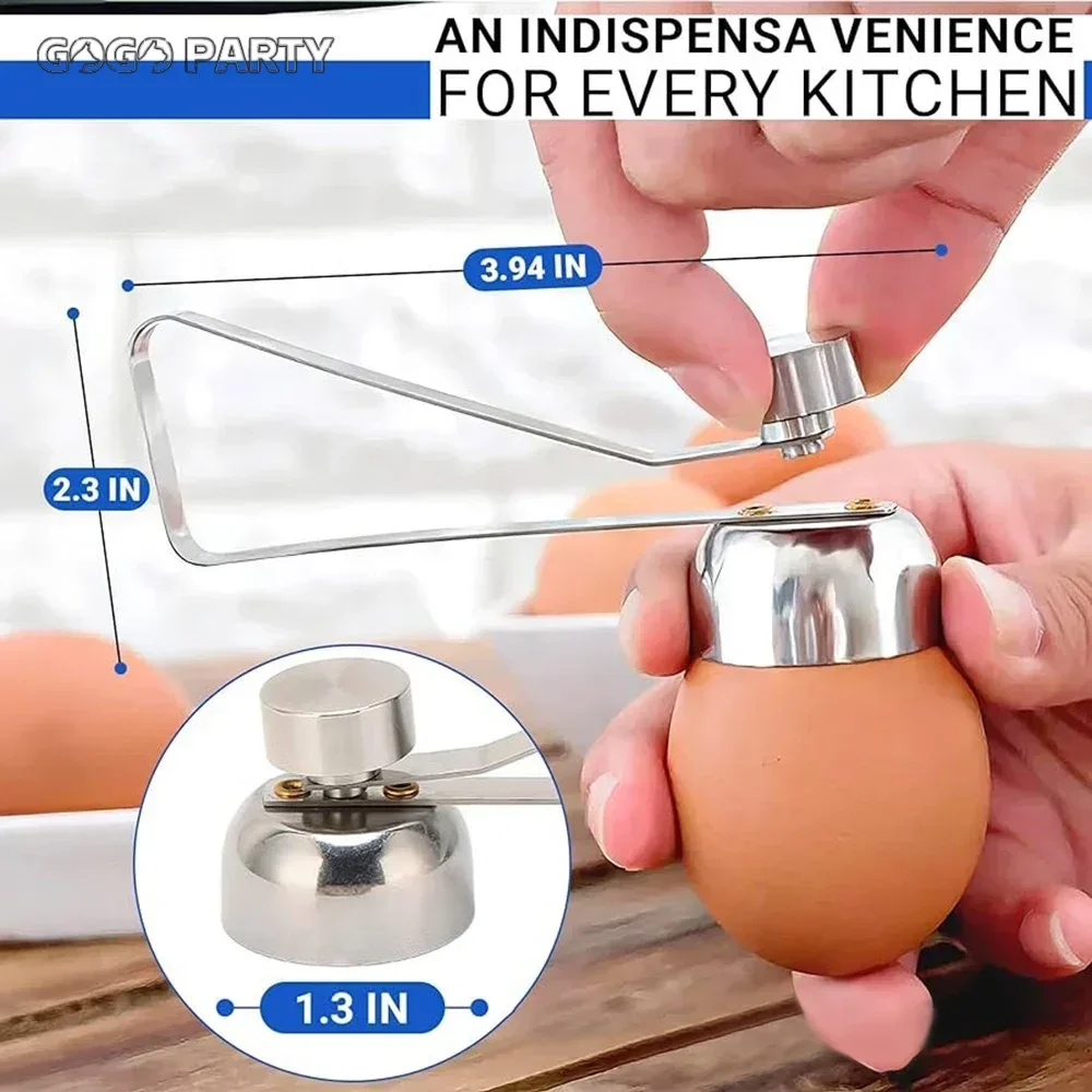 Egg Shell Opener 304 Stainless Steel Kitchen Eggs Cracker