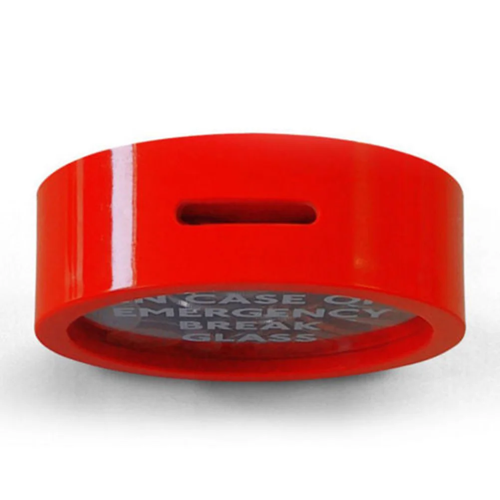 1pc Emergency Coin Smash Piggy Bank Break Glass Novelty Savings Box for Kids Children 3