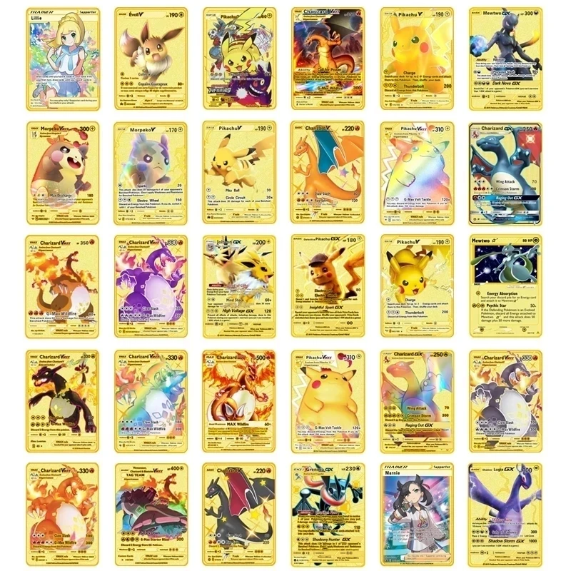 Surfing Pikachu Custom Metal Pokemon Card – AcademGames