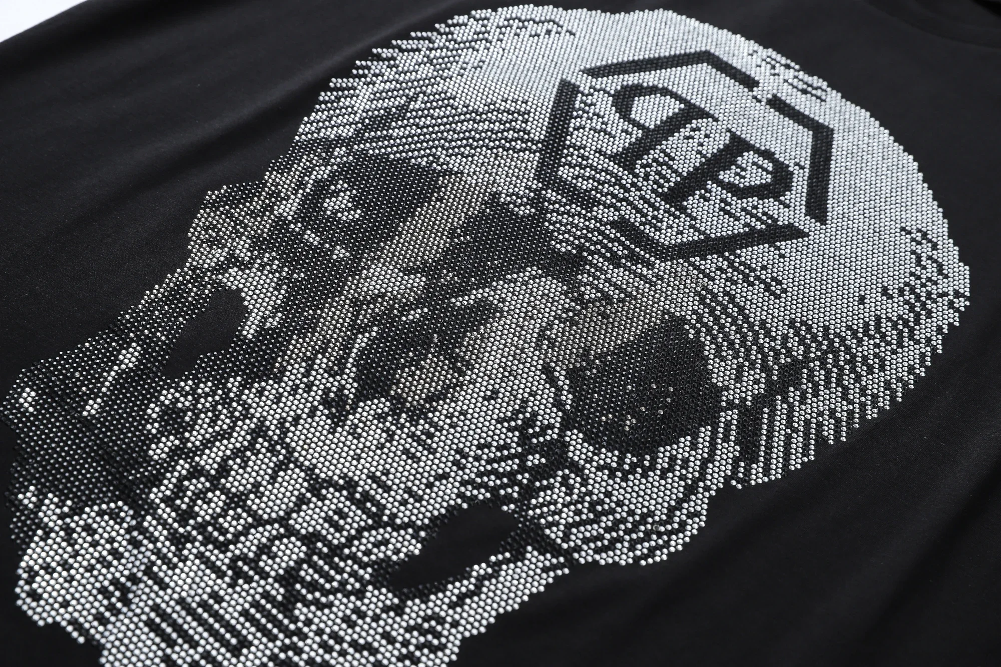 Philipp Plein New Classic Trend Hip Hop Summer Luxury Diamond Skull Crew Neck Summer T-shirt Classic Casual Business Pure Cotton 3