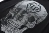 Philipp Plein New Classic Trend Hip Hop Summer Luxury Diamond Skull Crew Neck Summer T-shirt Classic Casual Business Pure Cotton 3