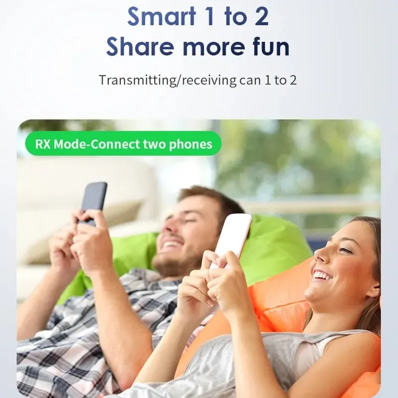 2 In 1 Bluetooth 5.3 Audio Receiver Transmitter 3.5mm Aux Jack RCA Stereo Music Wireless Adapter Dongle for TV Car PC Headphones bluetooth transceiver adapter bluetooth aux adaptor bluetooth audio receiver bluetooth adapter audio adapter