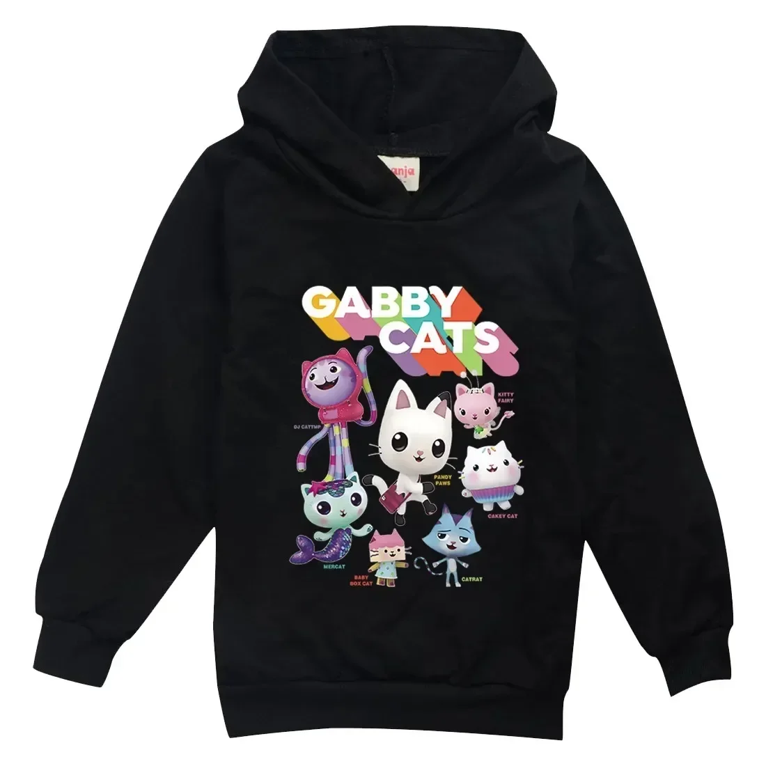 Gabbys Dollhouse Hoodie - Kids Long Sleeve Sweatshirt for Boys and Girls