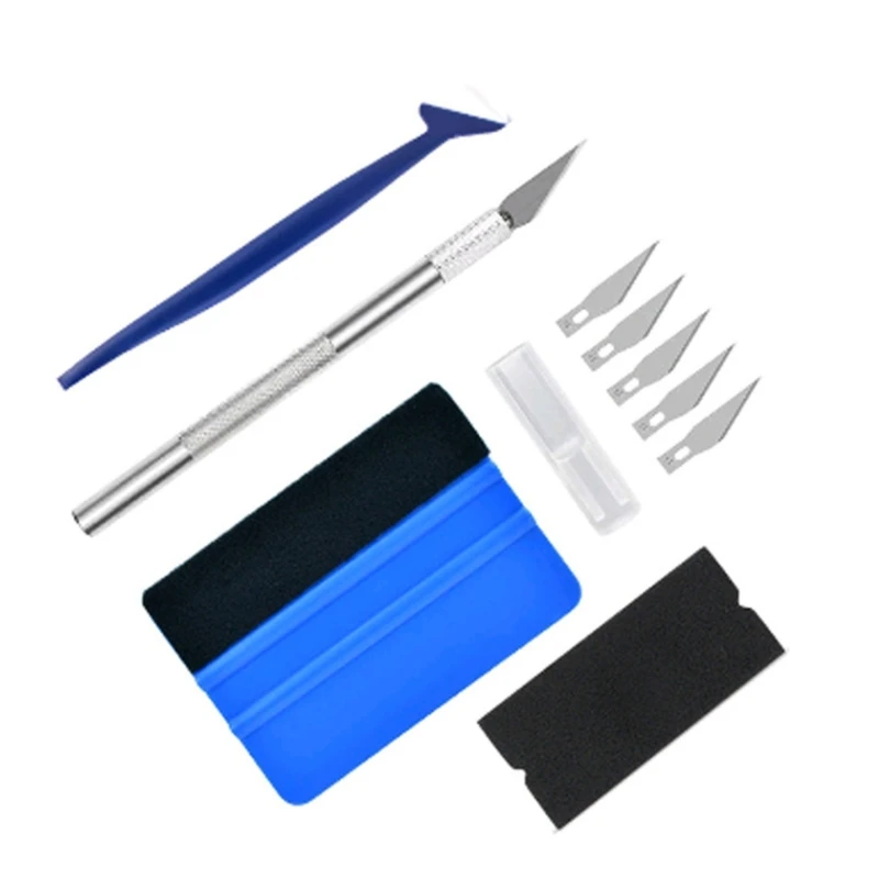 Car Wrapping Tool Scraper Cutter Squeegee Kit for car wrapping tools automotive film tools
