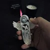 New Angel Wings Windproof Lighter Spray Pink Flame Butane Inflatable Lighter Cigarette Accessories High Beauty Girl Gift 6