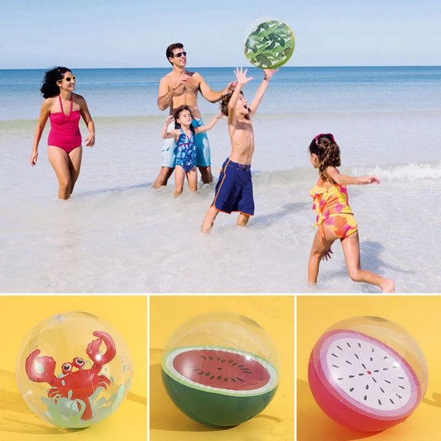 Ballon d'eau gonflable en PVC, jouet de piscine flottant pour les enfants  adultes de plage de fête de piscine d'été