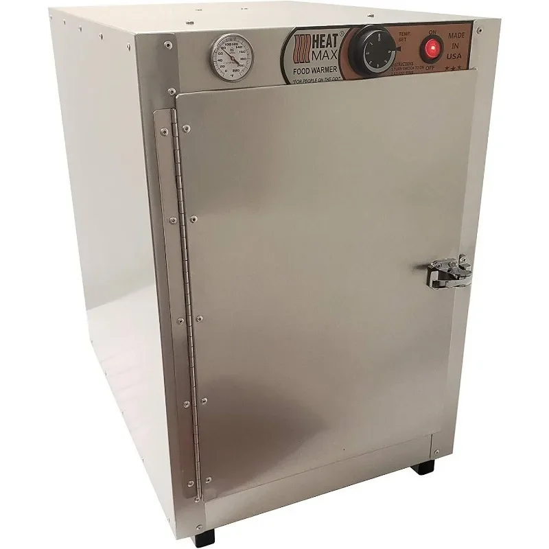 HeatMax 162224 Electric Party Catering Full Size 3.25" Tall Pans Hot Box Food Warmer, The Original and The Best