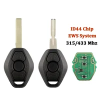 EWS ระบบ ID44 ชิปรีโมทกุญแจรถสําหรับ BMW E38 E39 E46 X3 X5 Z3 Z4 Z1 Z2 Z5 E60 E83 E87 E64 E53 E61 1 3 5 7 Series Keyless Entry 6