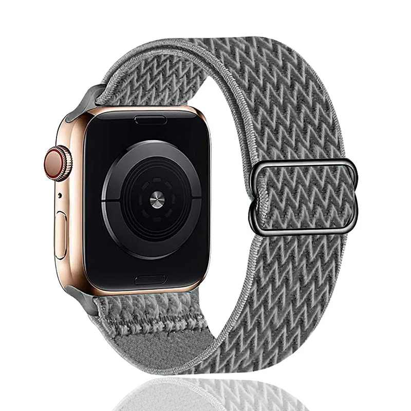 Breathable Nylon Adjustable Sport Watch Band Strap