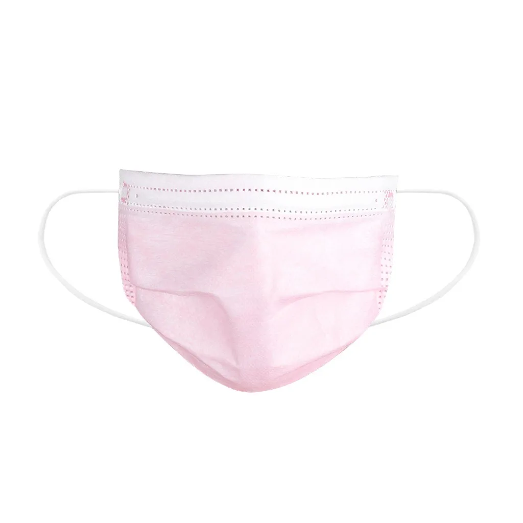 50PCS Mouth Cover Purifying Disposable Face Mask Cover 3 Layer Mouth Filter cubrebocas tapabocas  3