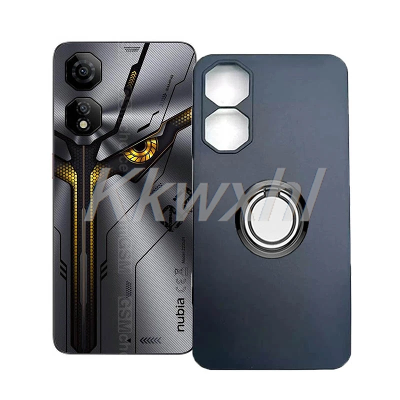Enhanced Shockproof Phone Case with Back Ring Holder Bracket, 6.72
