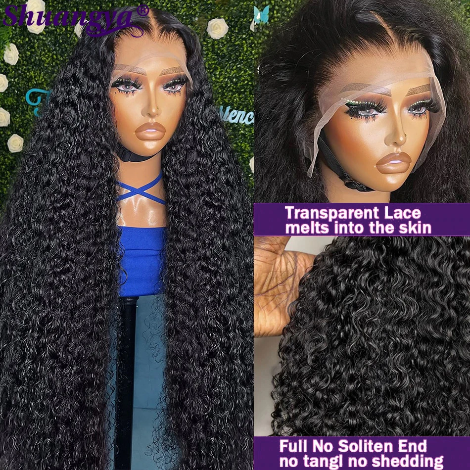 13x4 Lace Front Human Hair Wigs Water Wave Lace Frontal Wigs For Women Brazilian 100% Human Hair Deep Water Wave Front