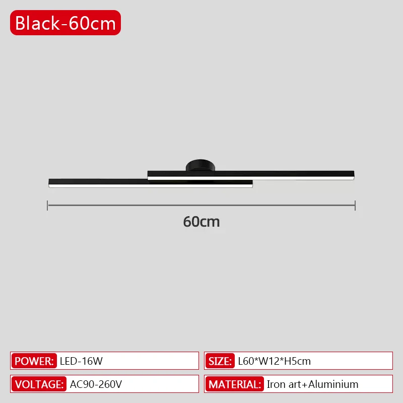 Contemporary Dimmable LED Ceiling Light