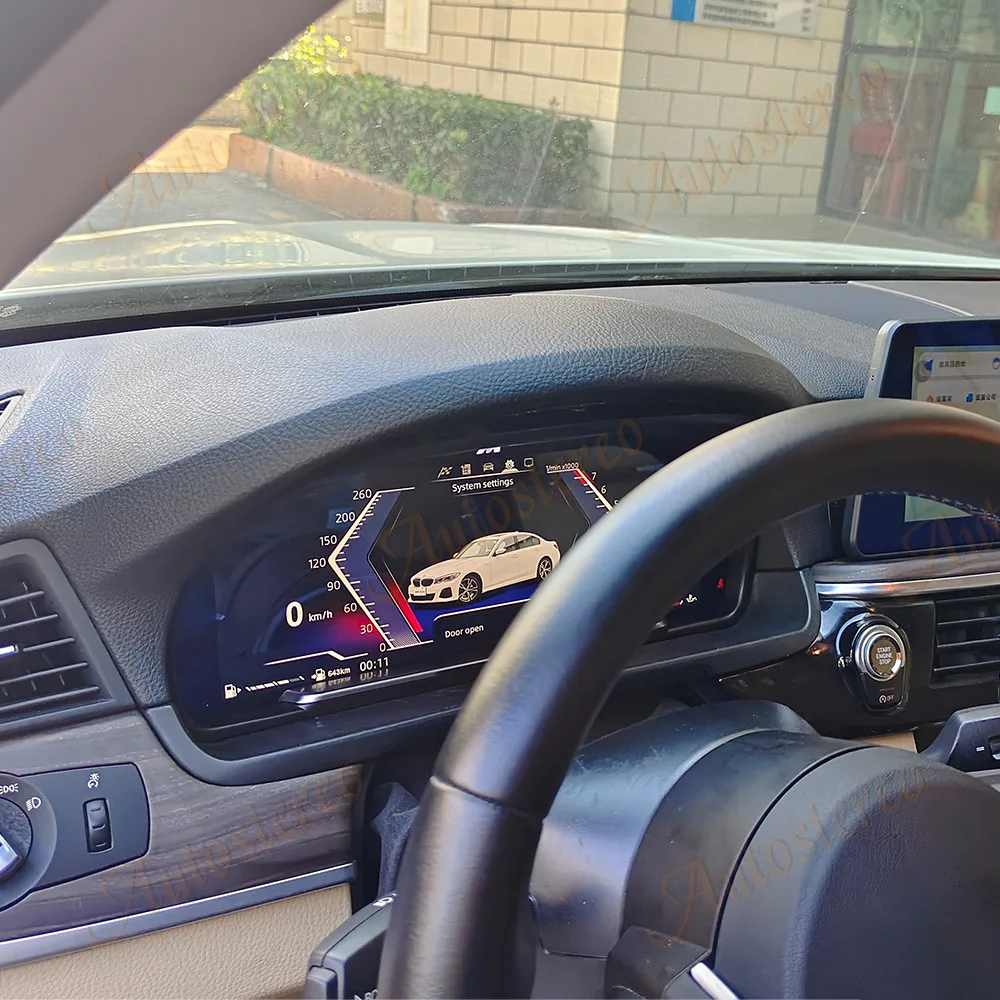 M Sport Virtual Cockpit Digital Cluster Car Odometer Screen For BMW 5GT F07 5 F1