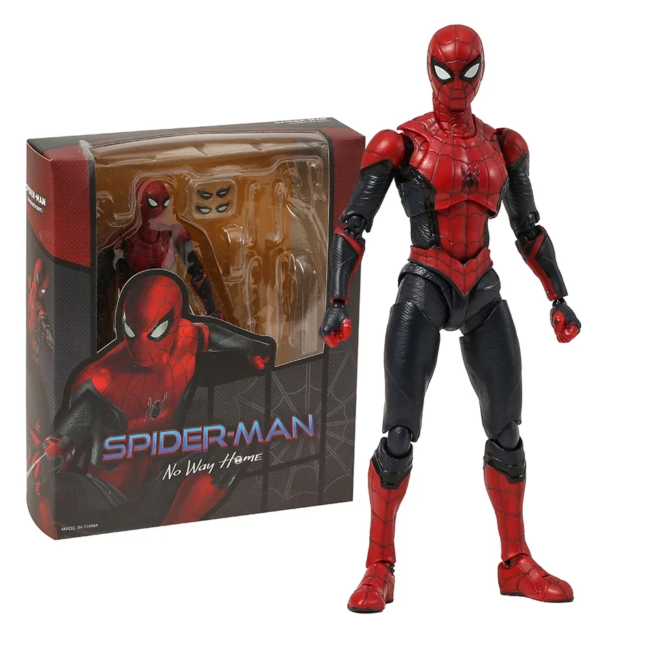 thumbnail image 1 of SHF SpiderMan Movable Assemble Action Figure PVC Model Figurine Toy, 1 of 2