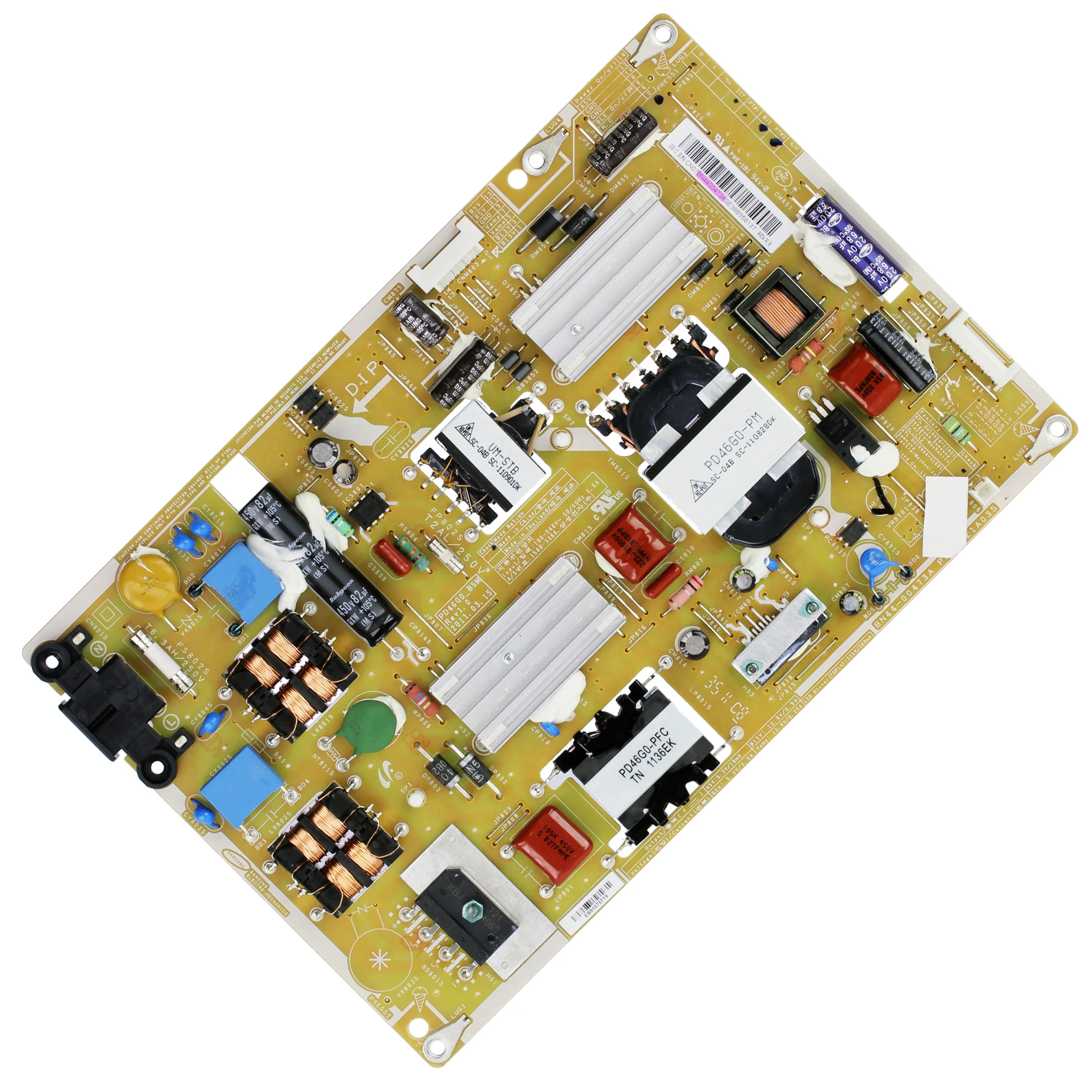 

Power Board BN44-00473A BN44-00473B PSLF121A03S PD46G0_BSM is for UN40D5003BF UN40D5005BF UE40D5003BW UN40D5003PR TV Supply Part