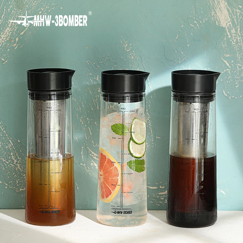 Cold Brew & Iced Coffee Bottle Maker Leakproof Cold Brew Travel Mug With  Airtight Lid And Mesh Filter Iced Coffee And Tea Infuse - AliExpress