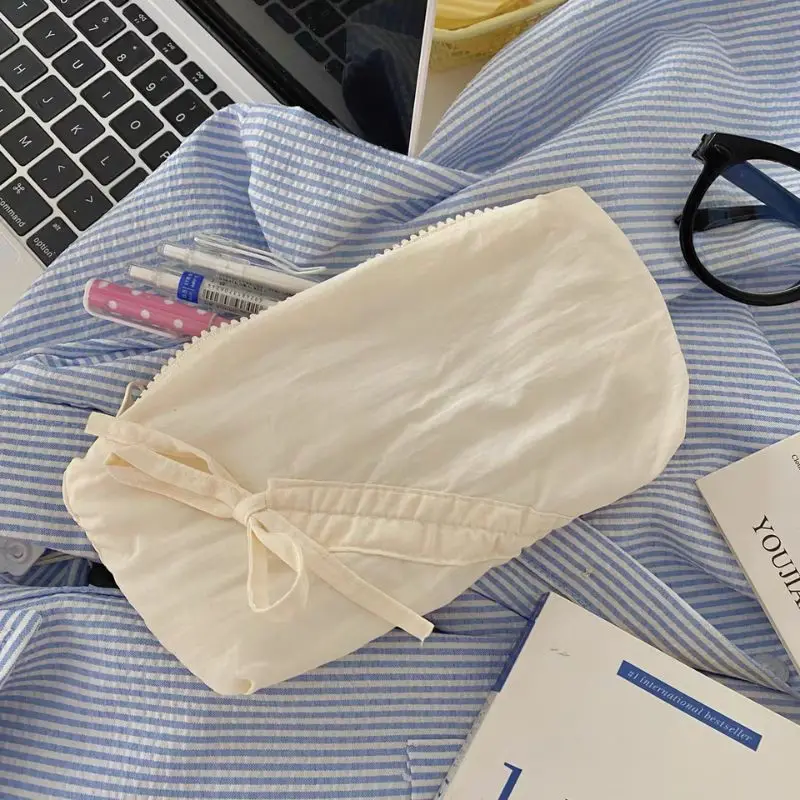학생용 달콤한 패션 연필 케이스, 귀여운 한국 활 연필 파우치, 대용량 문구 보관 가방, 학용품, 1 개