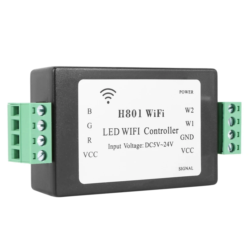 

4x H801 RGBW Φ RGB контроллер DC5-24V вход для 5050 2835 3528 SMD