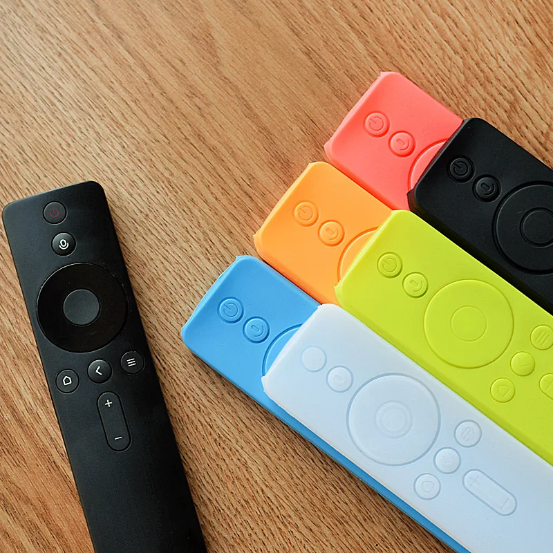 Custodia protettiva in silicone SOLO per Xiaomi telecomando 2022 Mi TV Stick 4K Box XMRM-M2, NON adatto per telecomando MI Box S o Mi TV modello 4X /4A, skin-friendly cover (Bagliore nel buio