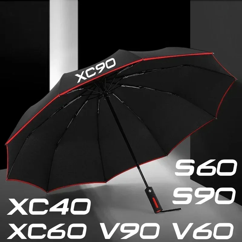 Car Windshield Sunshade Car Automatic Folding Windproof Sunshade Umbrella For Volvo XC90 XC60 XC40 V90 V60 V50 V40 S90 S80 S60 S40 T5 T6 AWD Accessories