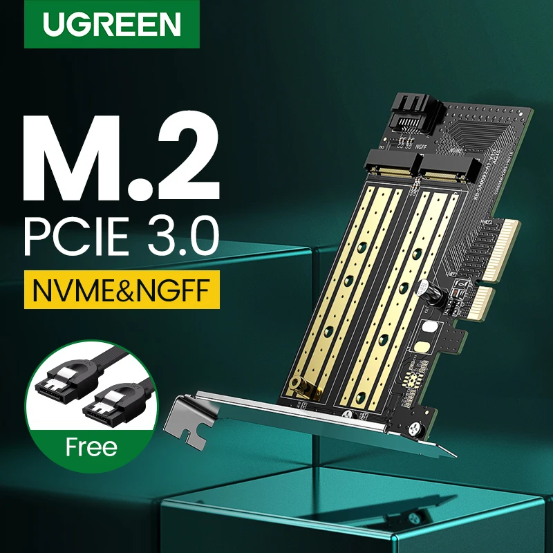 UGREEN PCIE to M2 Adapter for SSD Computer Expansion