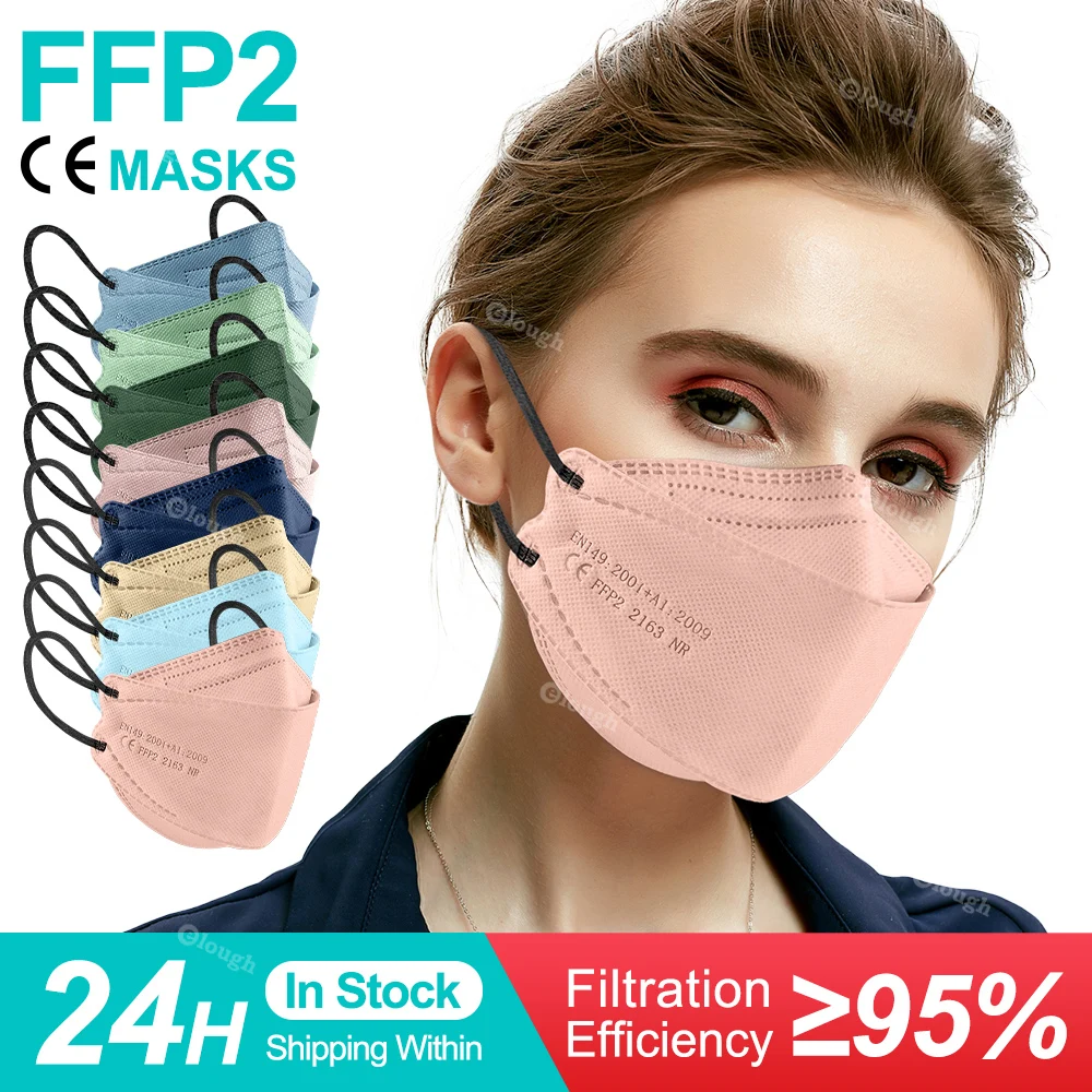 

Mascarillas FPP2 Adult Mascherine FFP2 Certificate CE 4 Layers KN95 Mask FFPP2 FFP2Mask FP2 Masque FFP 2