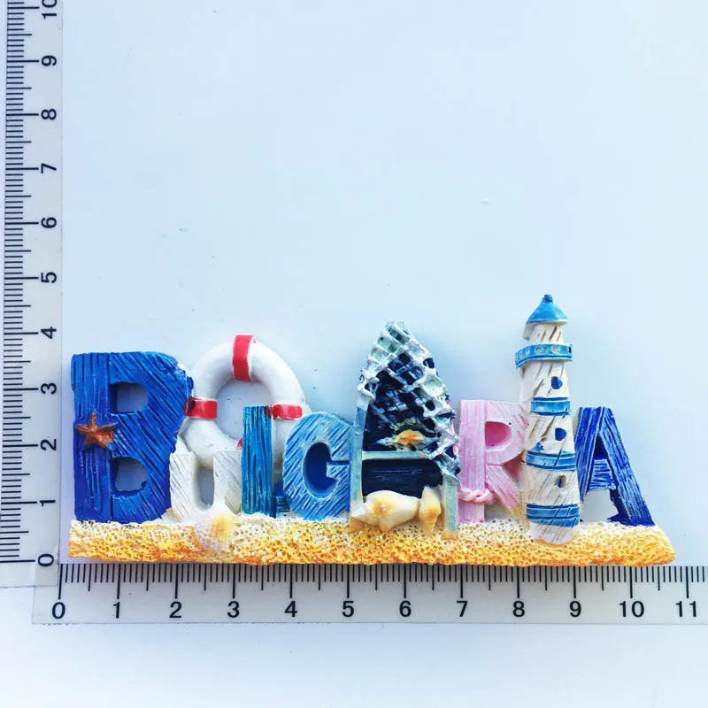 Sofia Bulgaria - Calamita da frigorifero 3D souvenir da viaggio con