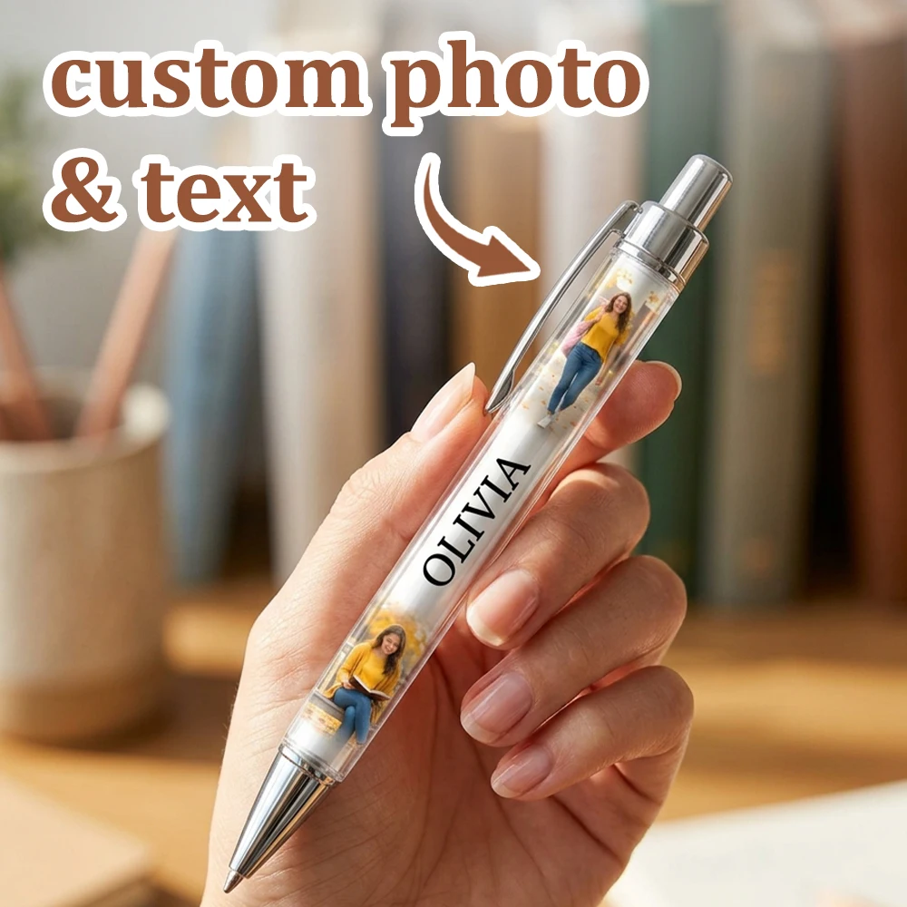 Customized Name Ballpoint Pen - Unique Gift for Friends, Ideal for Daily Writing, Office & School Stationery