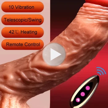Vibrador Realista Wireless, Realismo e Conectividade para um Prazer Sem Limites