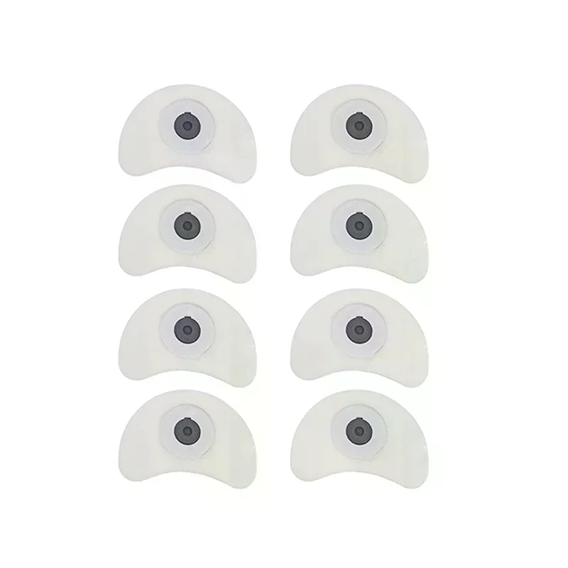 50PCS/Bag 2439 White Foam Disposable ECG EKG Electrode Pads - Adhesive Medical Patch Pediatric Size For Medical Equipment Access