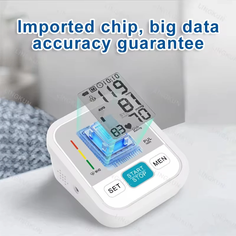 USB Digital Sphygmomanometer Medical Health Detector Home Upper Arm Blood Pressure Measur Adult kid Pulse Monitor blood pressure monitor blood pressure meter