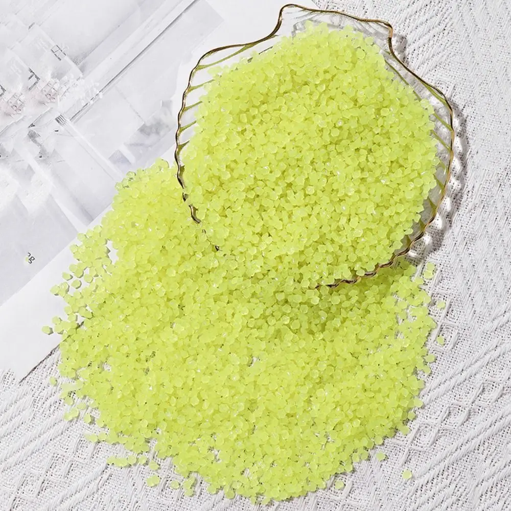 1000pcs 3-5mm Luminous Sand Glow In Dark Pebbles Stone Home Garden Yard Outdoor Path Lawn Decorations Fish Tank Aquarium Decor