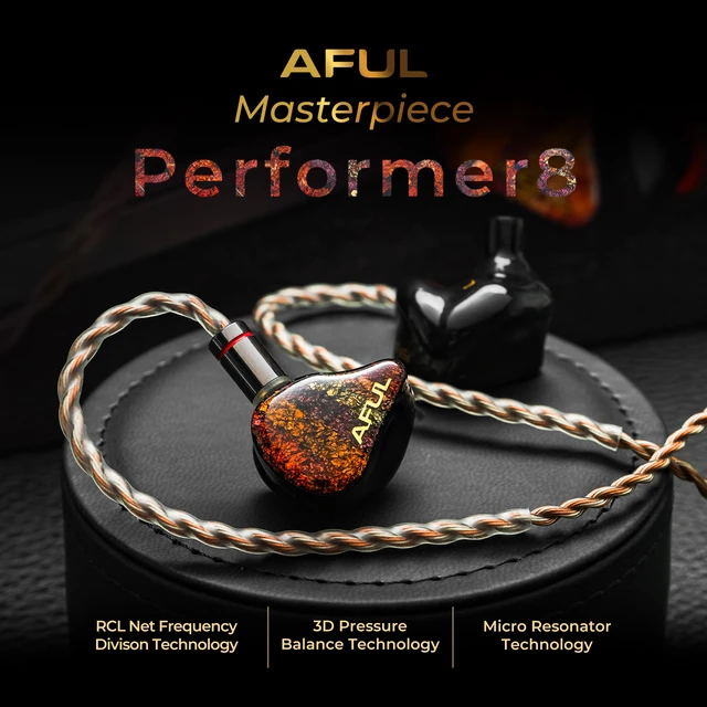 AFUL Performer 8/Performer8 Hybrid Drivers Wired Earphones 1DD+