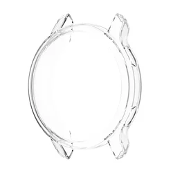 Transparent Soft TPU Screen Protector & Protective Shell for Smartwatch Display Enhancement (01)