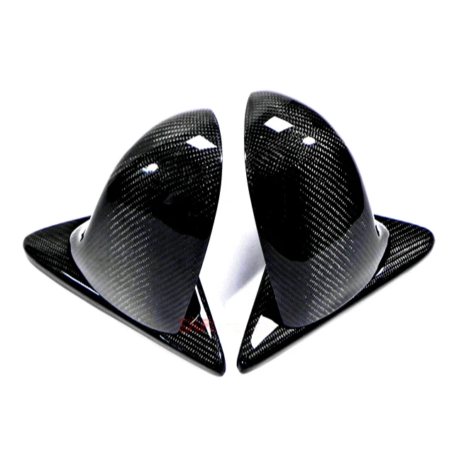 For Hondas Civics EK High Quality Carbon Fiber Window Side Scoop Mirrors JDM Racing Manual Adjustable Rearview Mirror