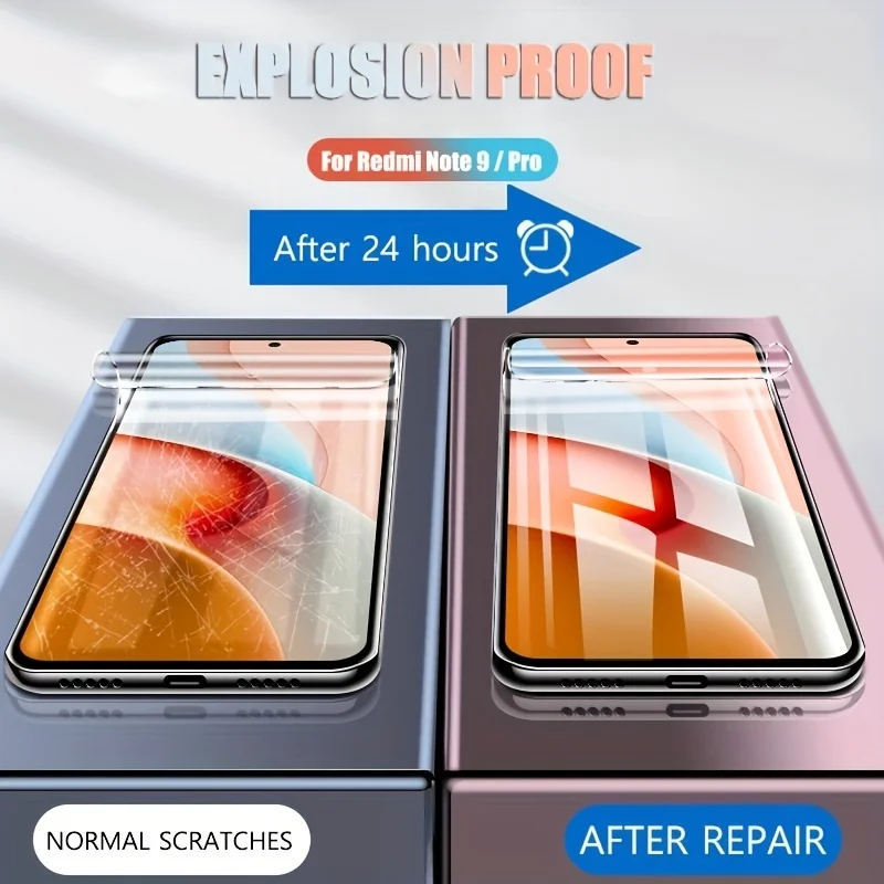Premium HD Clear Hydrogel Screen Protector - 3 Pack